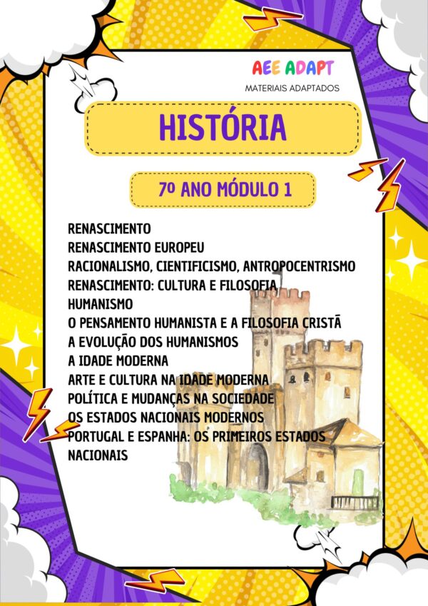 História 7° ano módulo 1