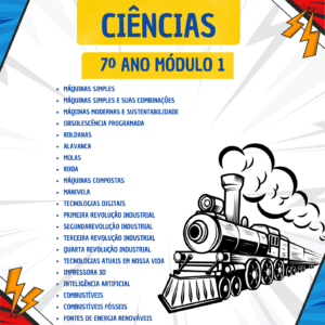 CIÊNCIAS 7° ANO MÓDULO 1