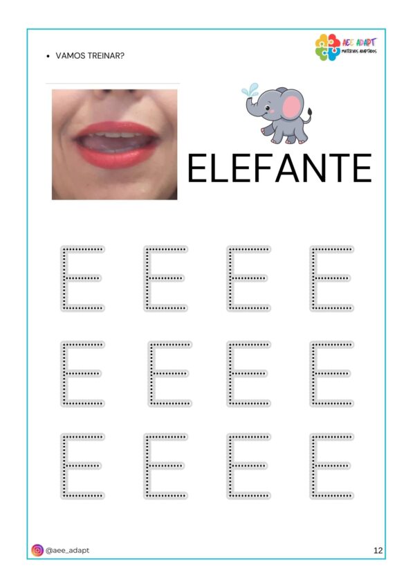 ALFABETIZAÇÃO ADAPTADA: VOGAIS E ENCONTROS VOCÁLICOS - Image 3