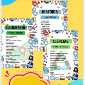 COMBO HISTÓRIA, GEOGRAFIA E CIÊNCIAS - 4º ANO / 2º BIMESTRE