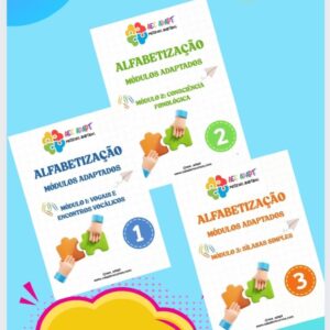 COMBO ALFABETIZAÇÃO ADAPTADA